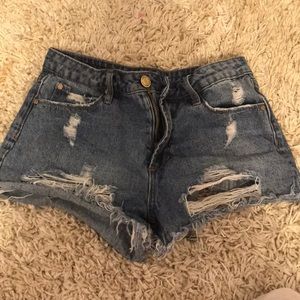Articles of society Jean shorts